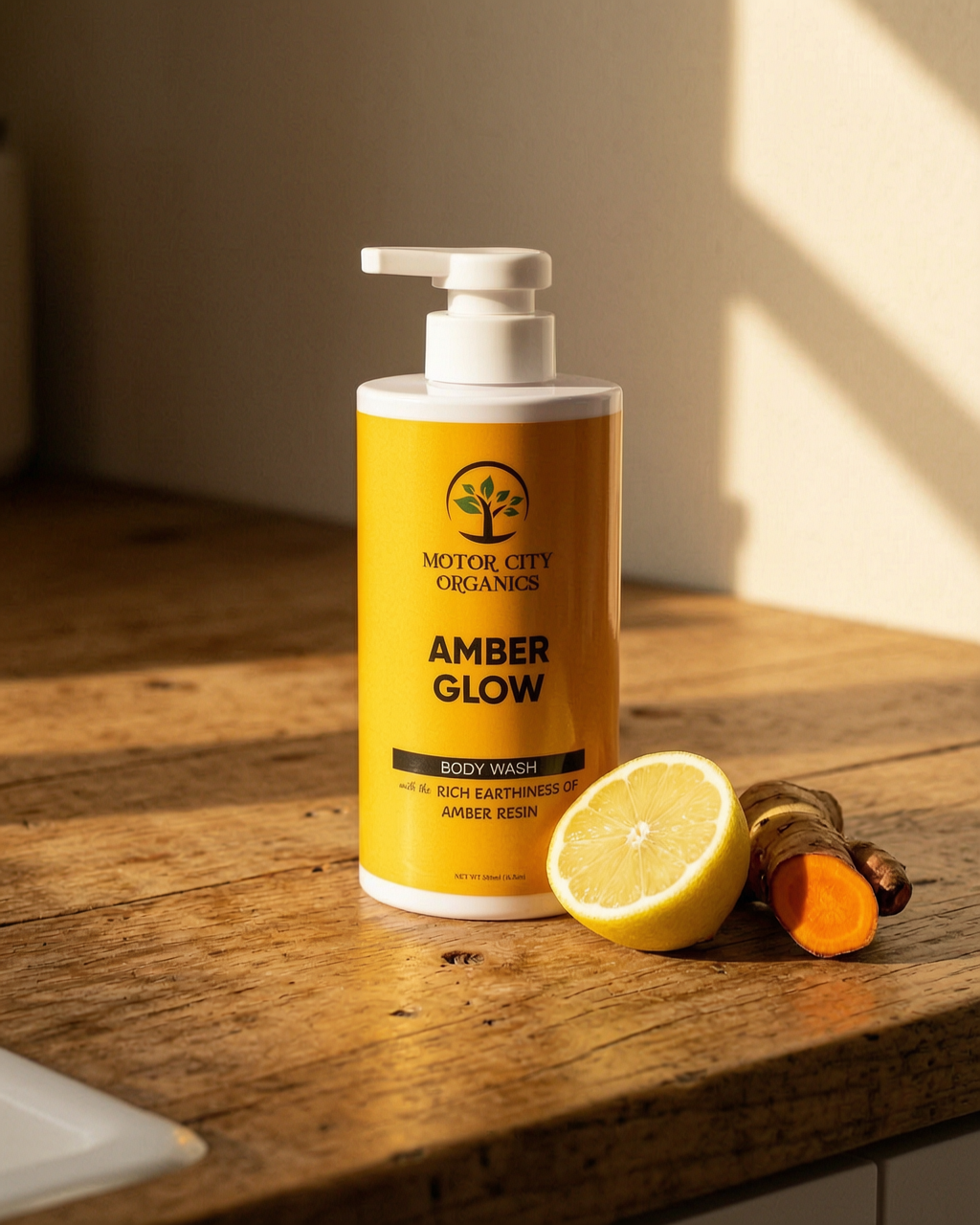 Amber Glow Body Wash, Lifestyle