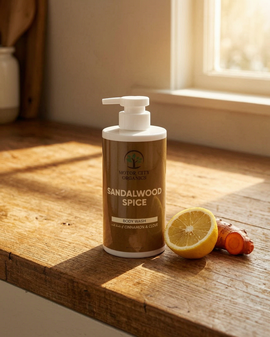 Sandalwood Spice Body Wash, Lifestyle