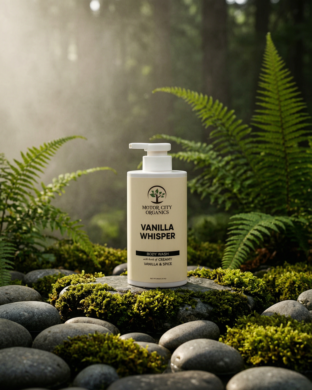 Vanilla Whisper Body Wash, In nature